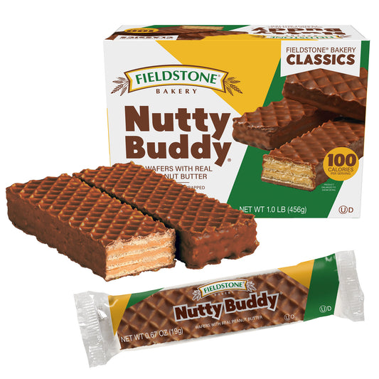 Fieldstone Bakery Nutty Buddy Nutty Buddy® Wafer Bars